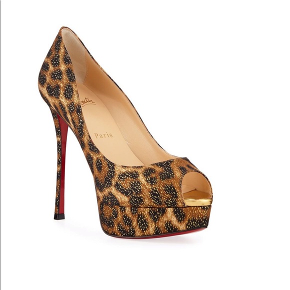 Christian Louboutin Shoes - Christian Louboutin Fetish Peep Toe Heels